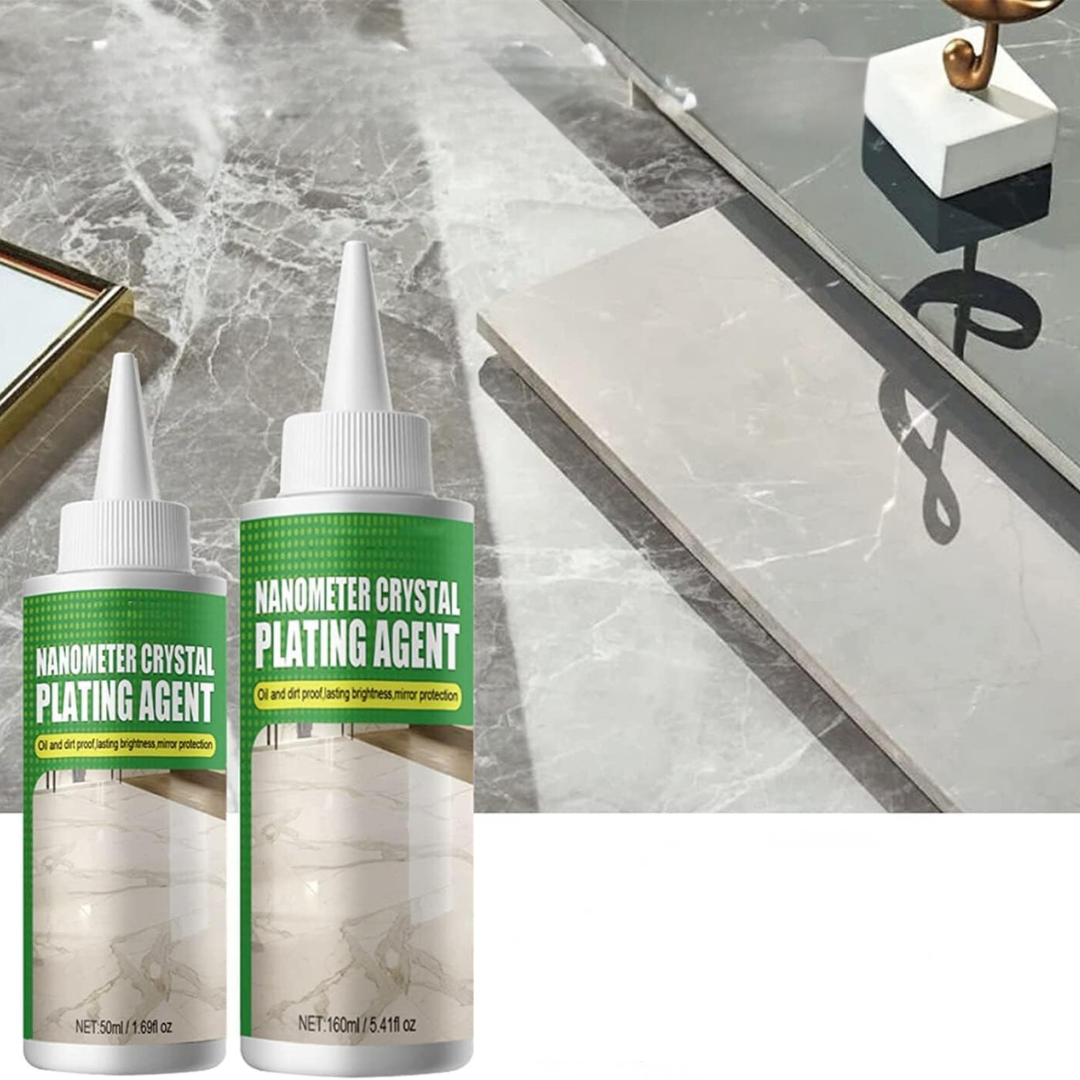 Nano Crystal Stone Shine & Protection Cleaner – Marble, Granite & Ceramic Polish (50ml)