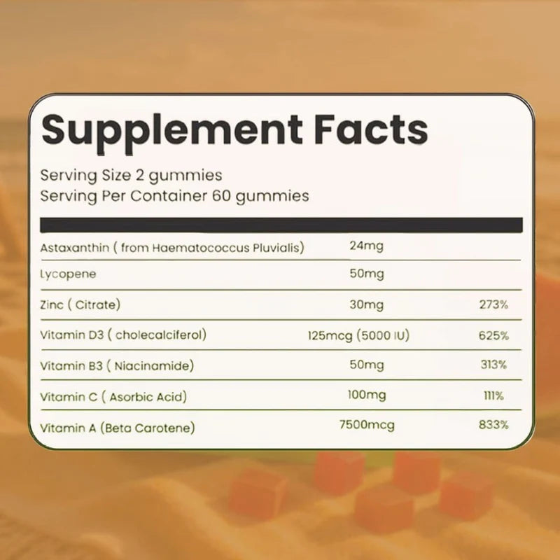 Ocean Daily Tanning Gummies