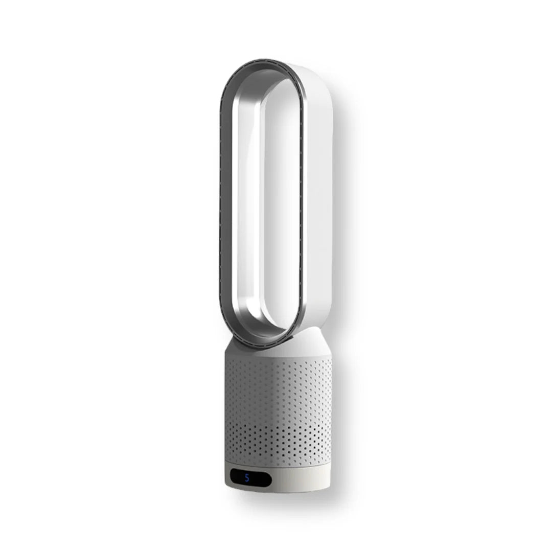 AirClear Bladeless Air Cooler – UV Air Purifier & Ionizer with 8-Speed Cooling