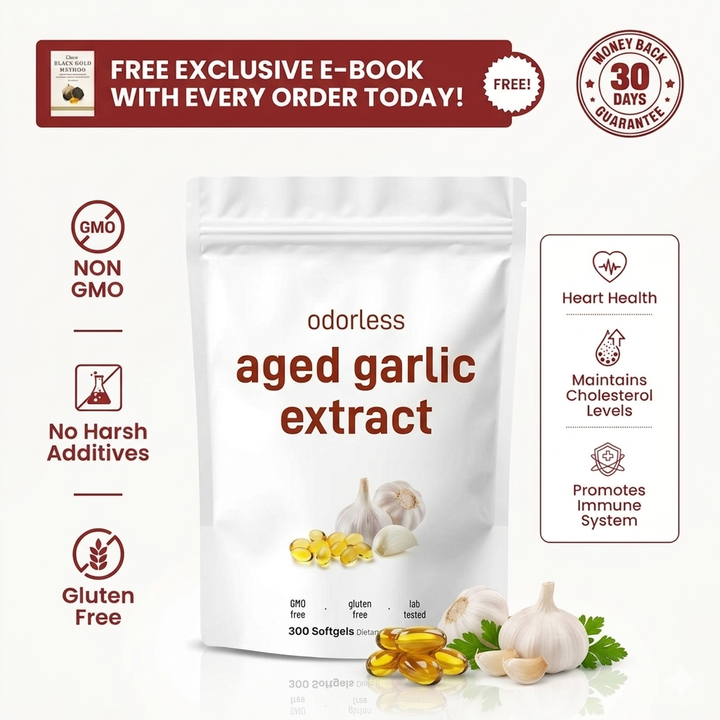 Ocean Odorless Aged Garlic