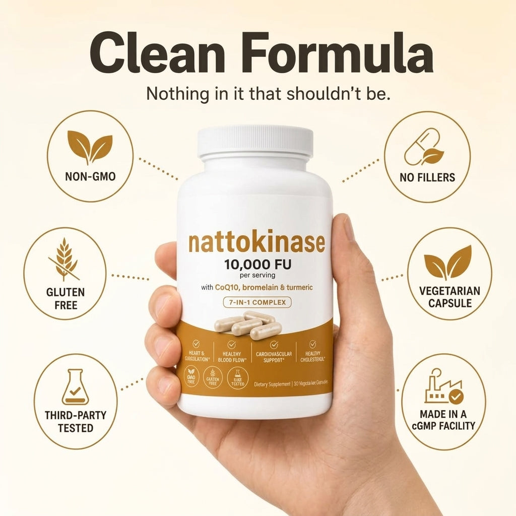 Ocean™ Nattokinase 10,000 FU Clinical Strength