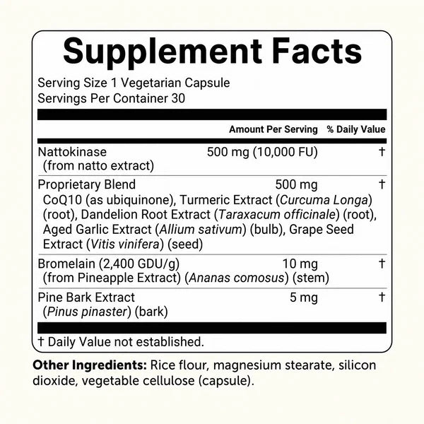 Ocean™ Nattokinase 10,000 FU Clinical Strength