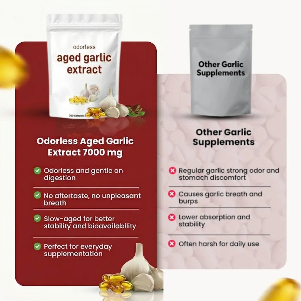 Ocean Odorless Aged Garlic